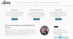 Desktop Screenshot of kempvis.nl